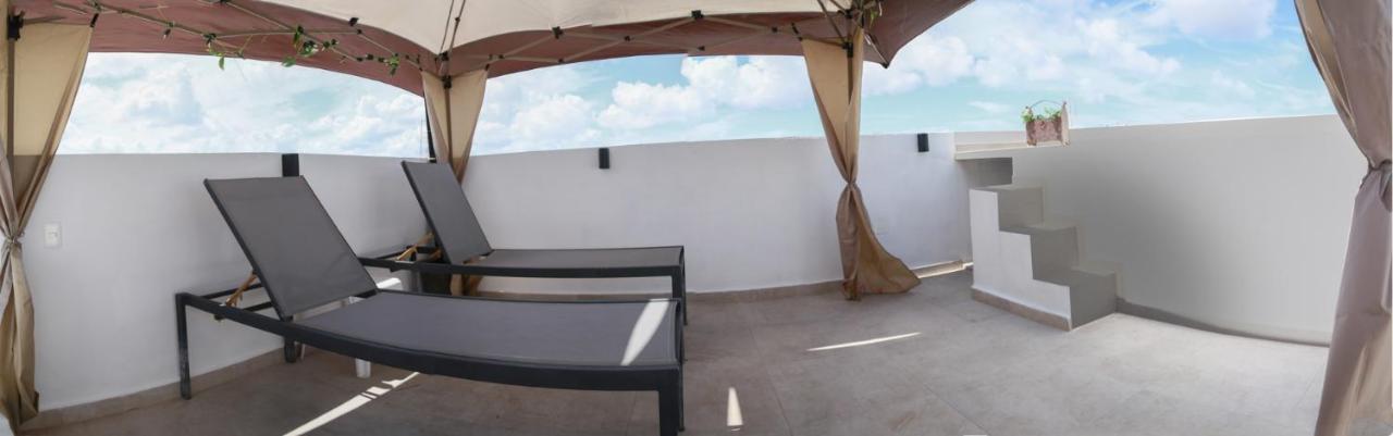 Habitacion, Jacuzzi Rooftop, Gran Wi-Fi Cancún Kültér fotó